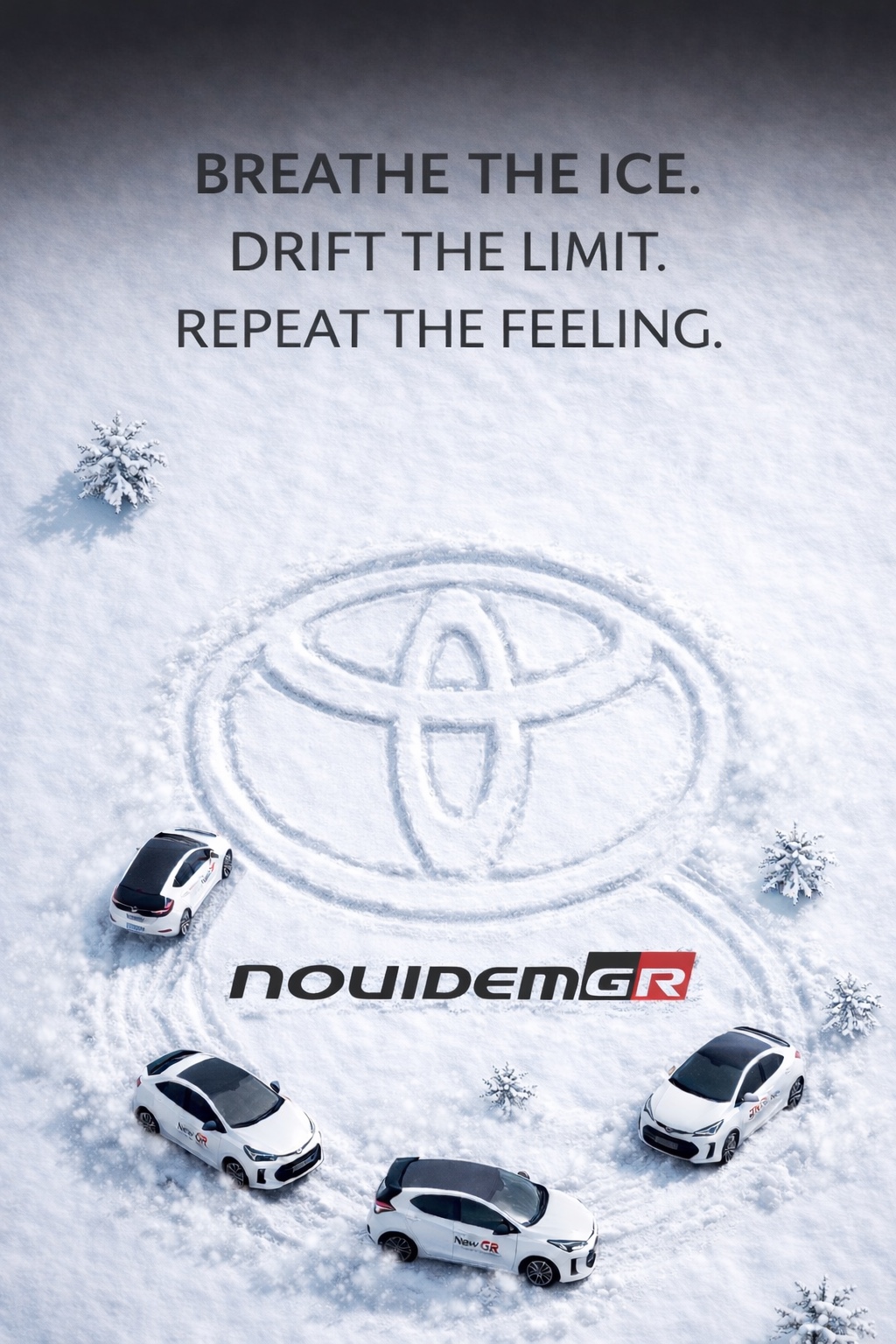 GR Novidem Ice Driving Experience with Toyota GR Yaris on snow